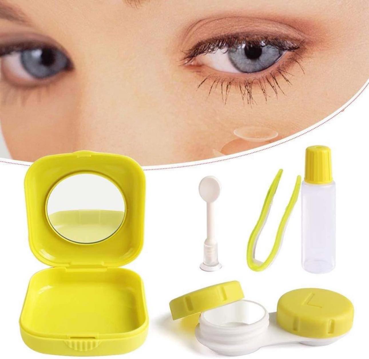 Compact Contact Lense Cases