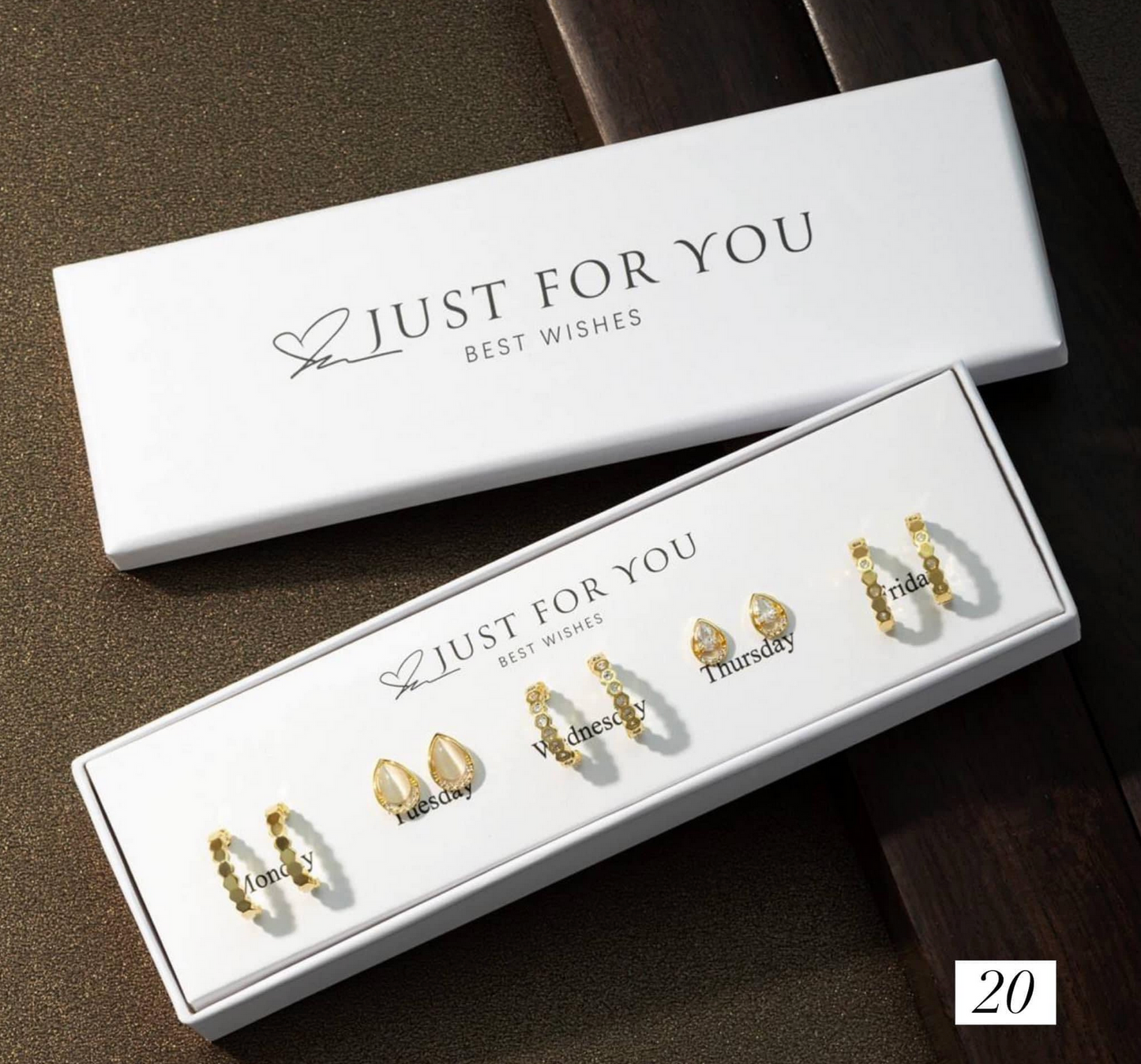 Days of the Week Earring Set