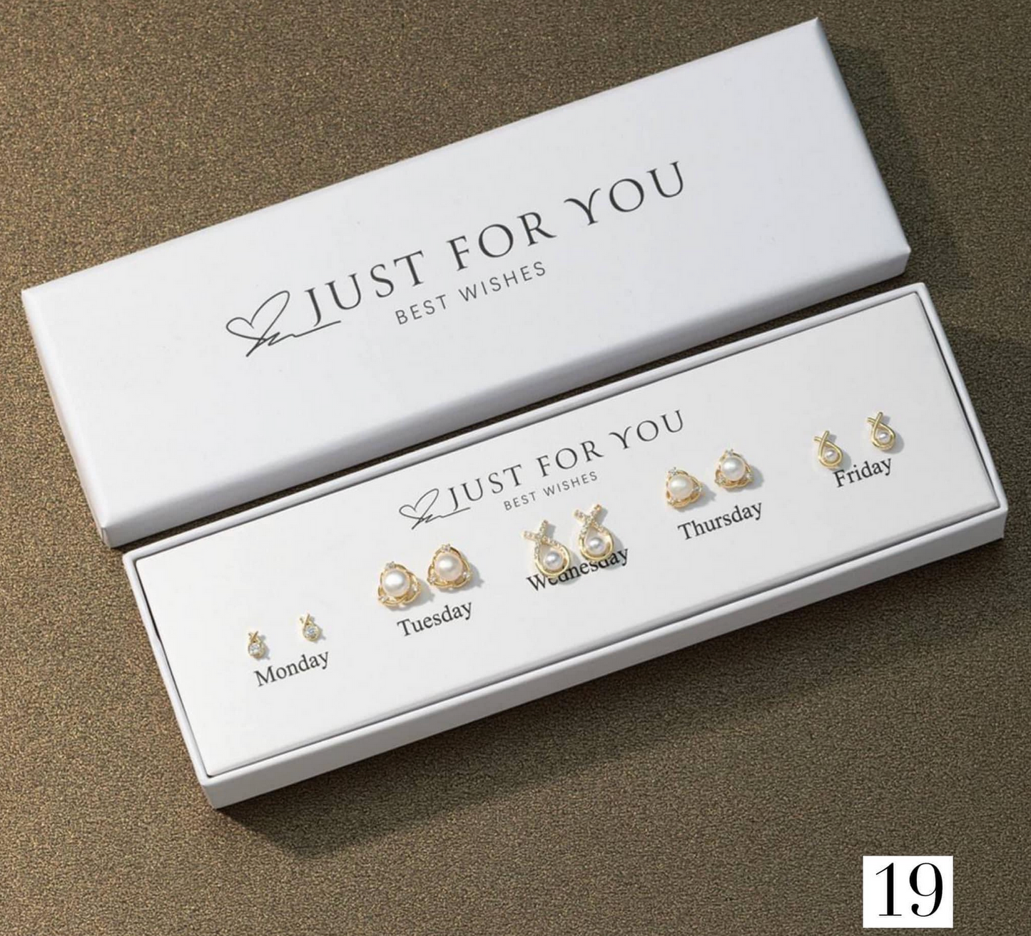 Days of the Week Earring Set