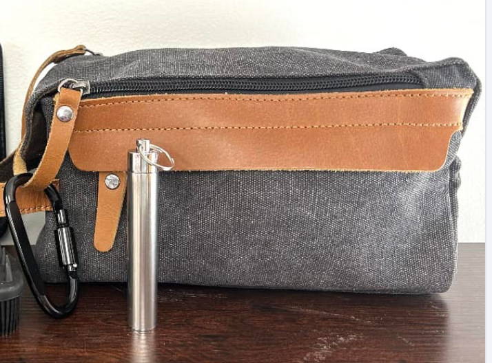 Harlow Canvas Toiletry Bag