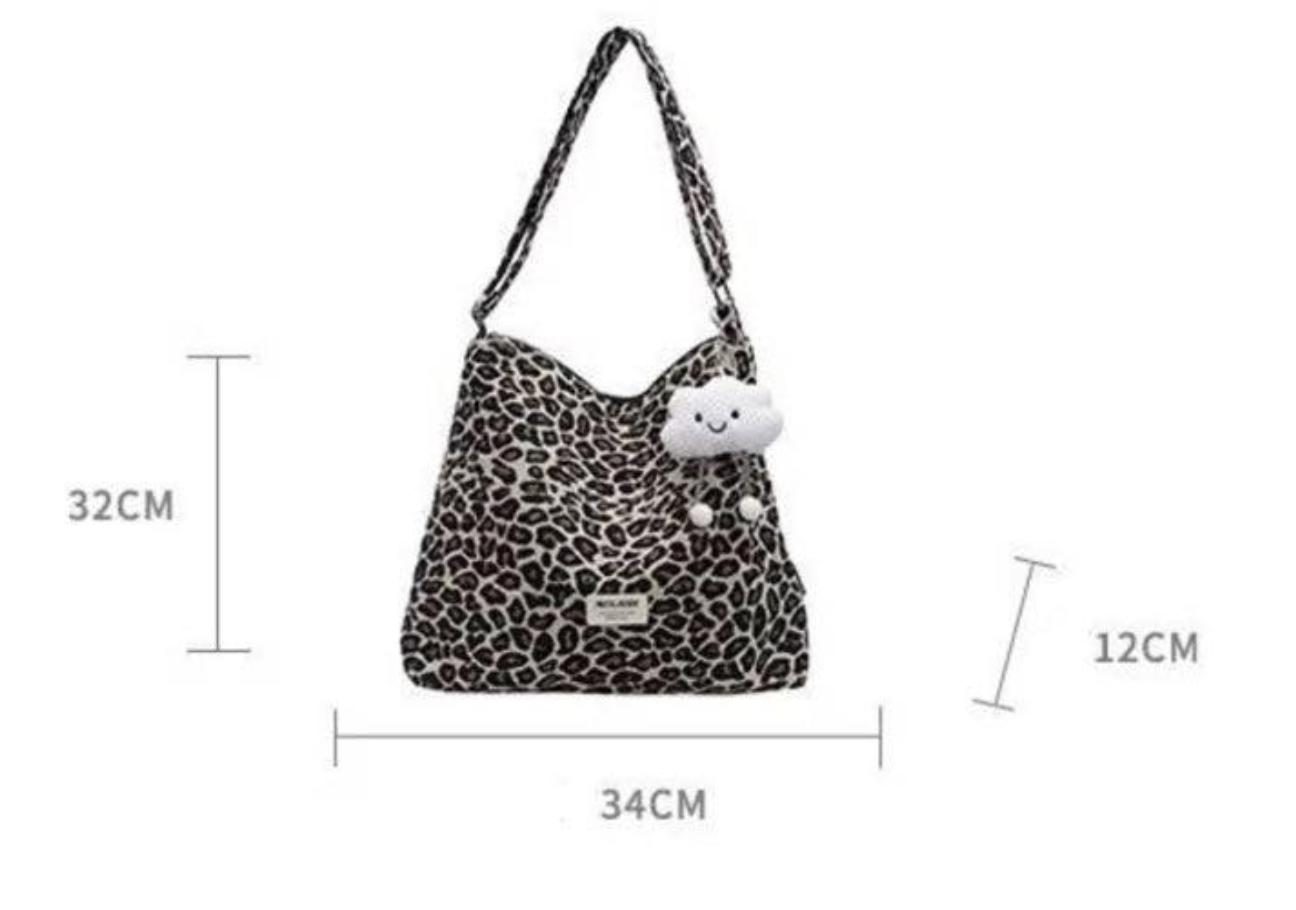 Leopard Smash Shoulder Bag