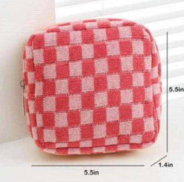 Square Affair Cosmetic Case
