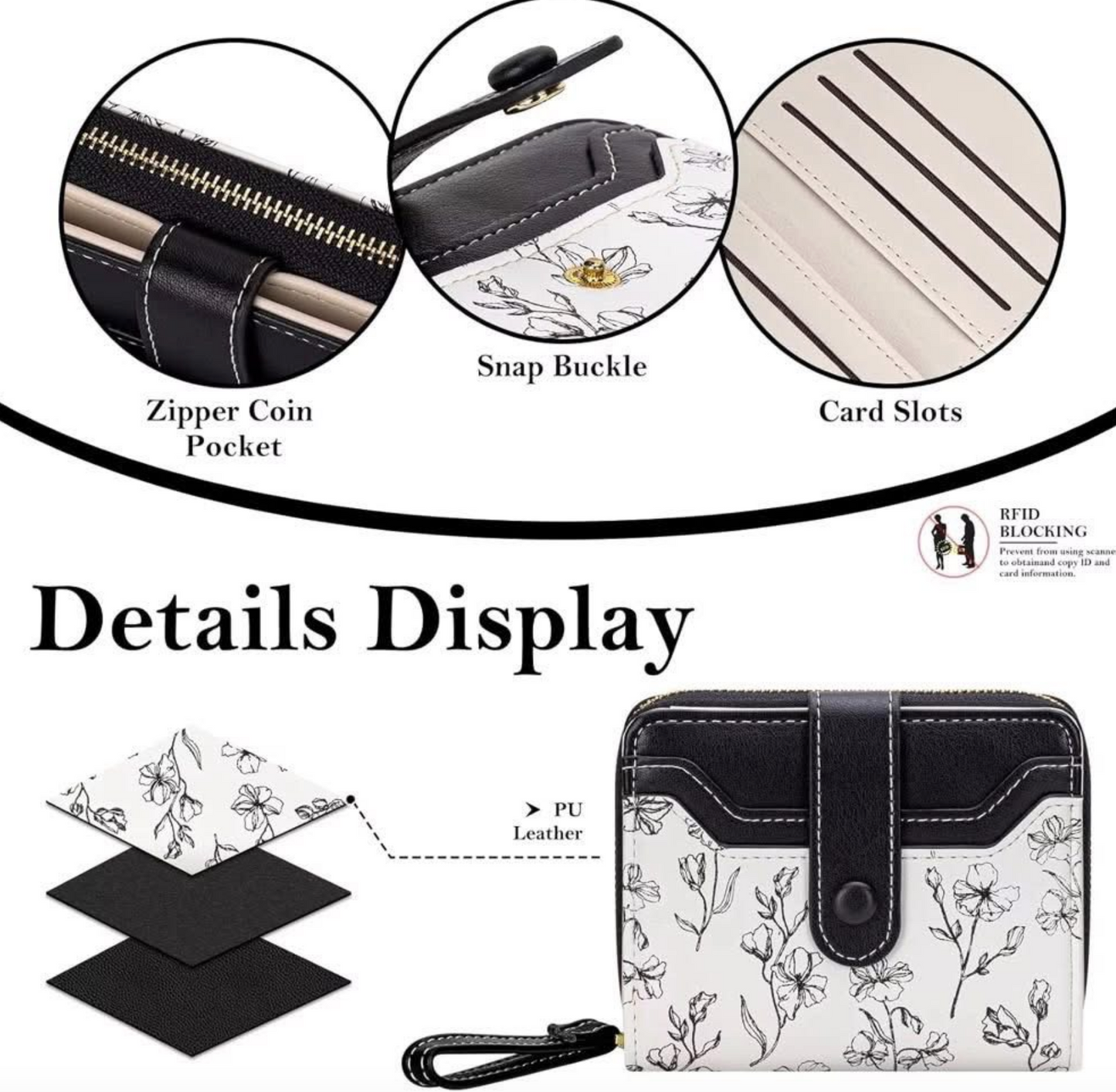 Sweet Floral Wallet