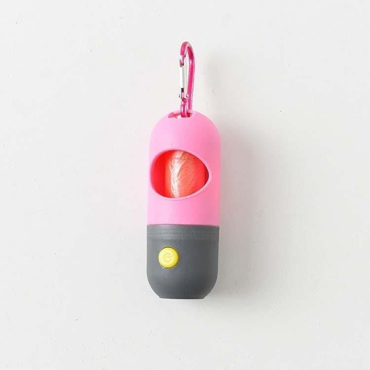 Pet Sanitation Bag holder with light