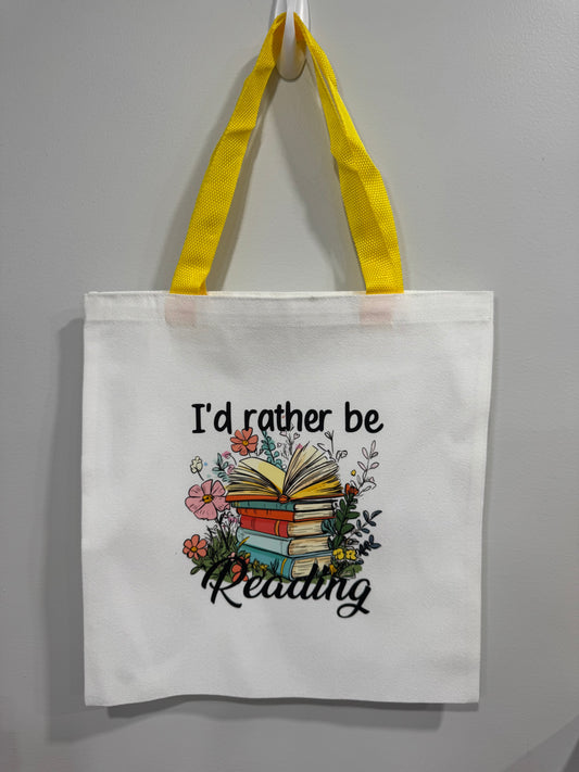 I’d Rather be Reading tote
