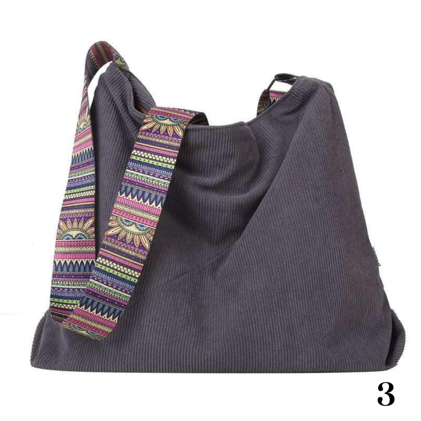 Cary Corduroy Tote