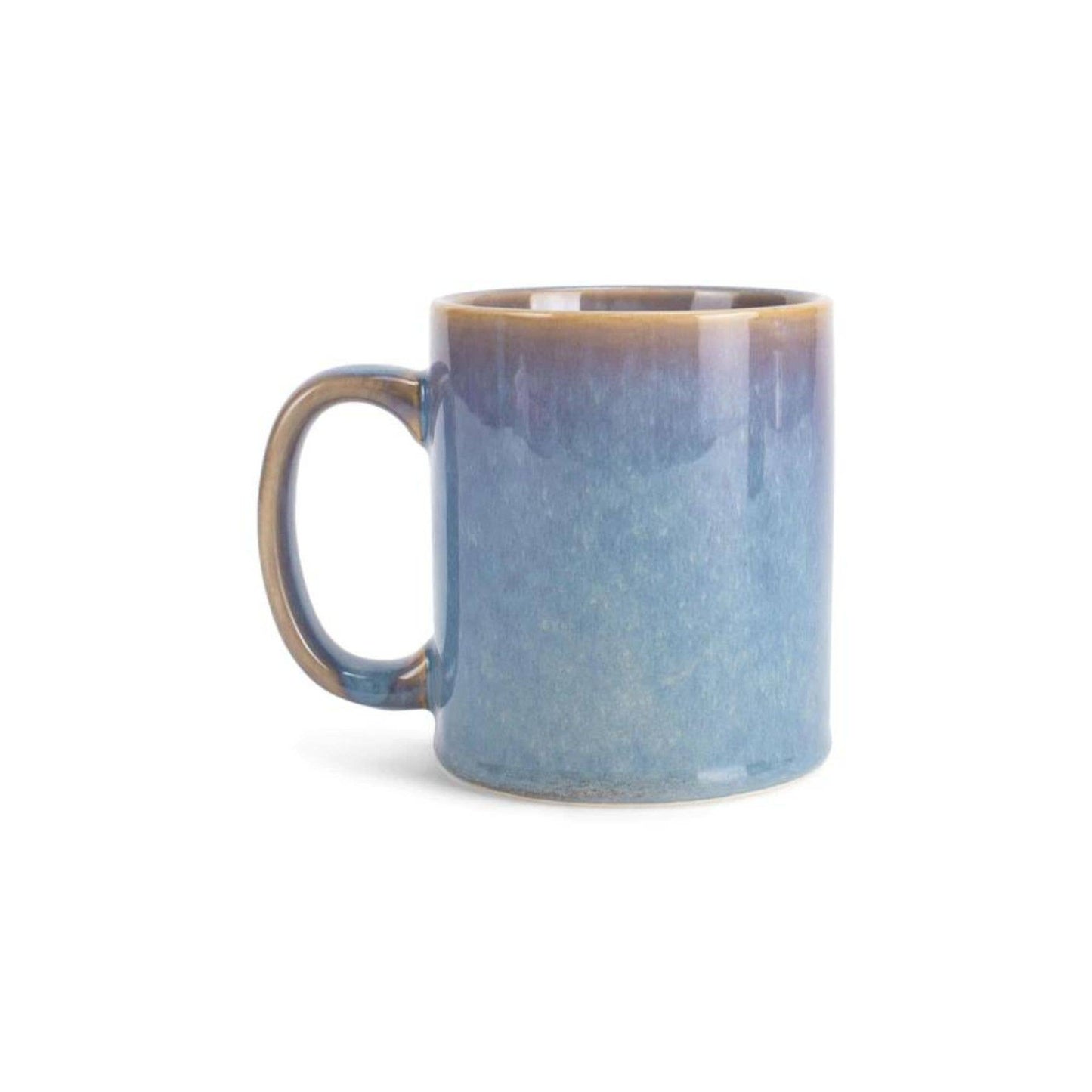 2-Pack 17oz Blue Ceramic Mug Set