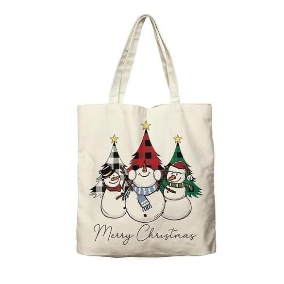 Holiday Canvas Totes