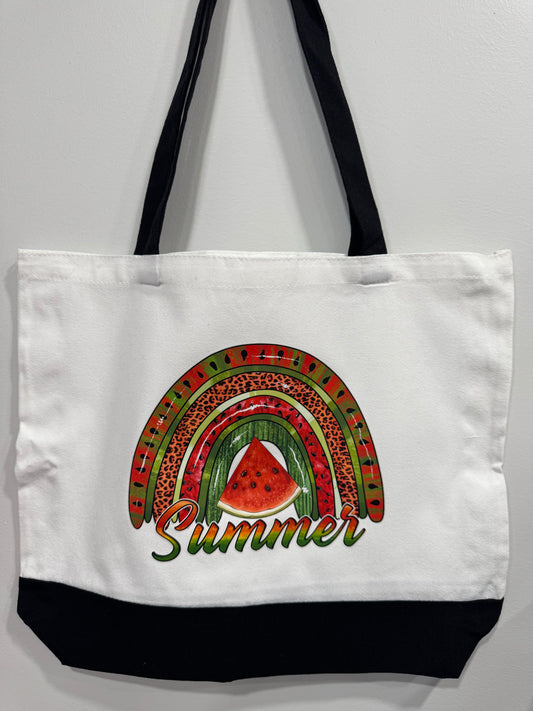 Watermelon Rainbow Tote