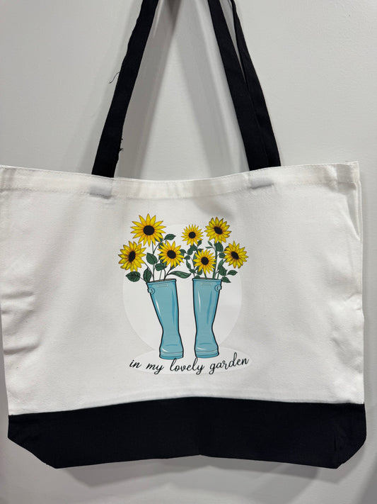 Rain boots Tote