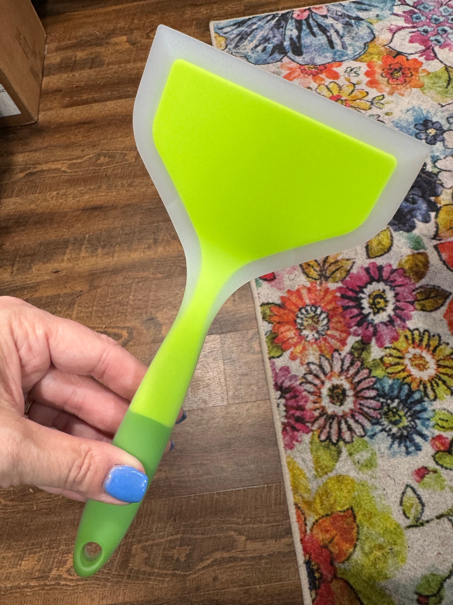 Wide Colorful Spatulas
