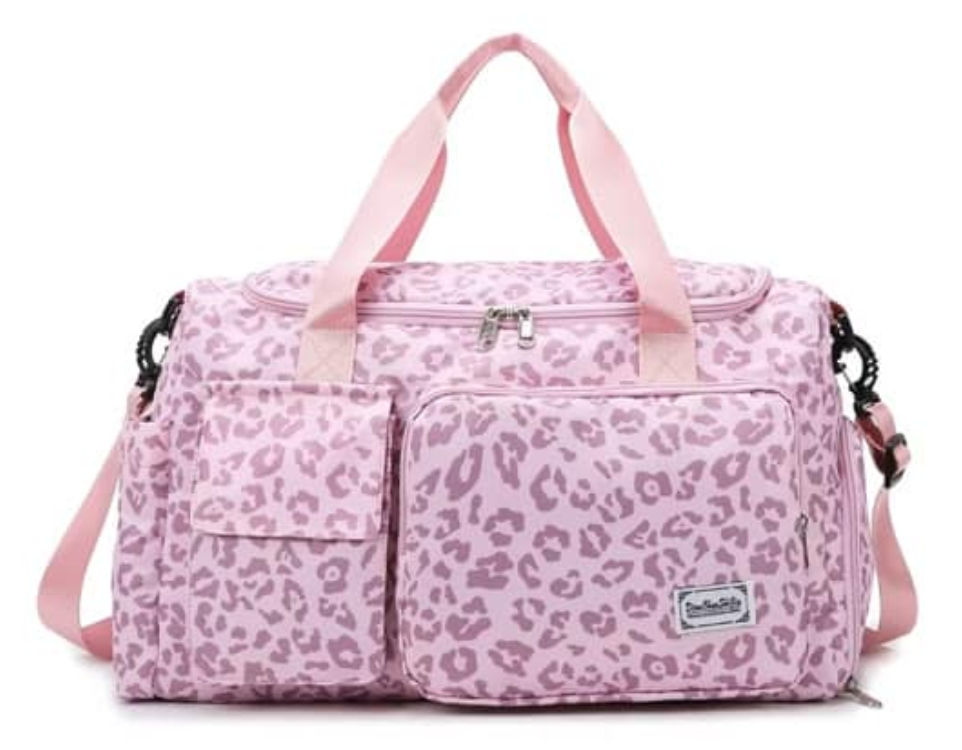 Leopard Duffle