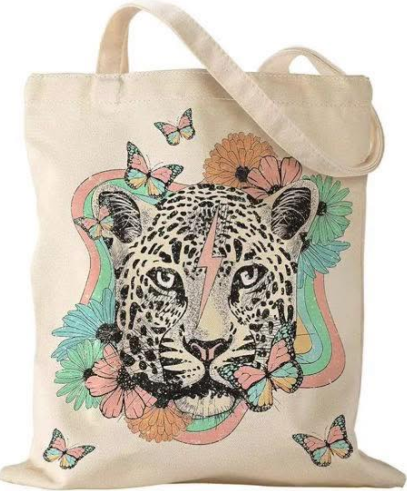 Snow Leopard Tote