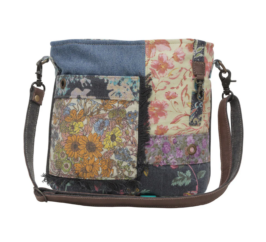 Le Fleur Vintage Satchel Bag