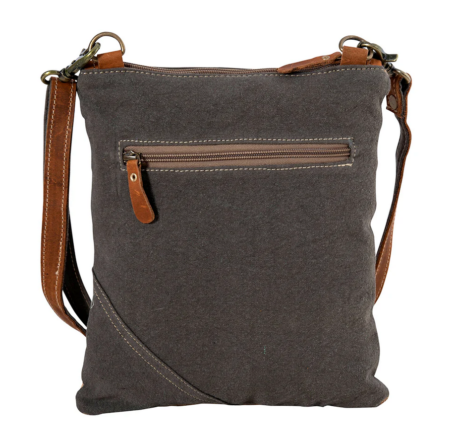 USA Canvas Patchwork Crossbody Bag