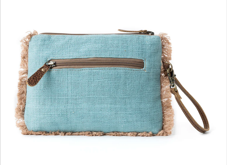 Mystic Meadow Embroidered Pouch