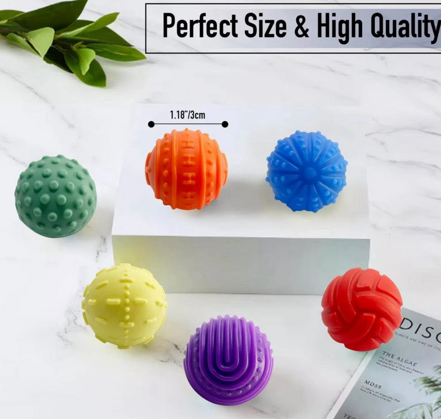 Silicone Magnetic Sensory Ball Set