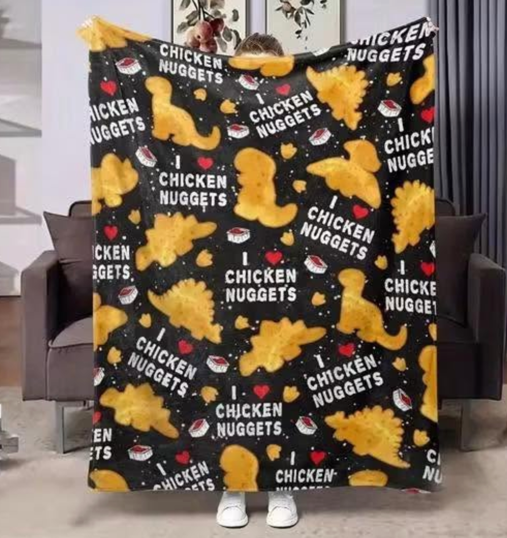 Cuddle Up Blankets - Chicken Nuggets
