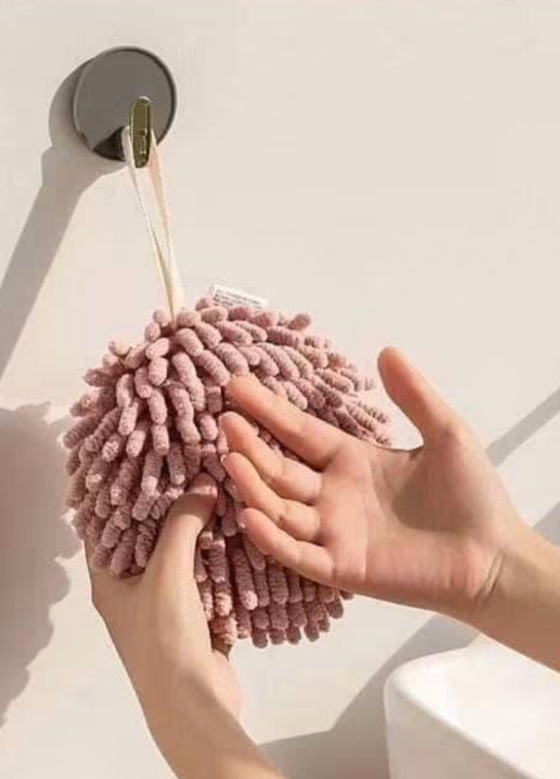 Puff hand towel