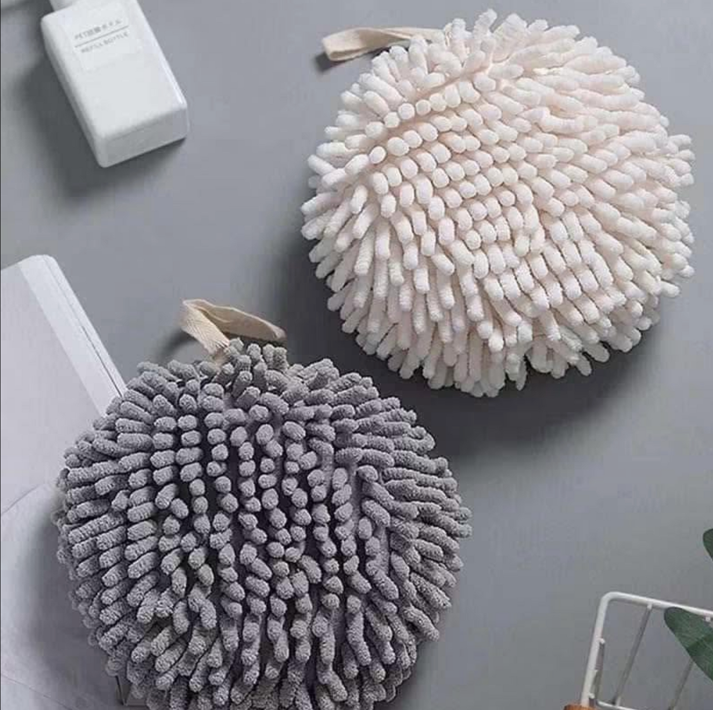 Puff hand towel