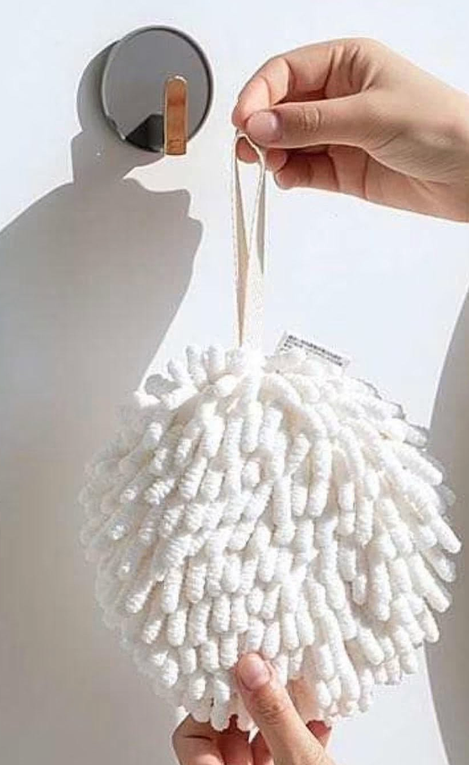 Puff hand towel