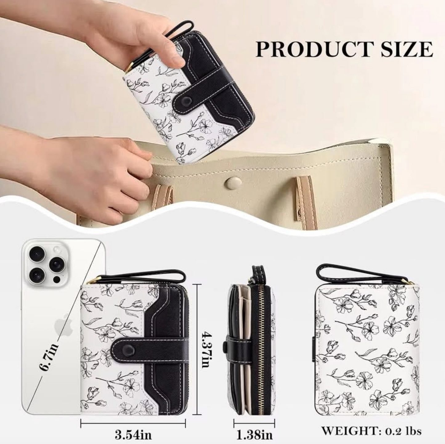 Sweet Floral Wallet