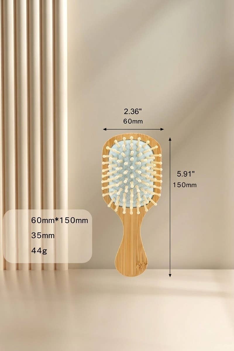Eco Friendly Bamboo Paddle Hair Brush