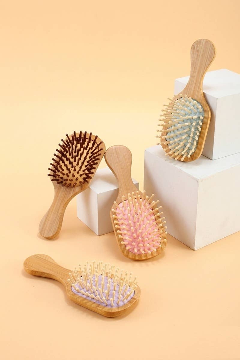 Eco Friendly Bamboo Paddle Hair Brush