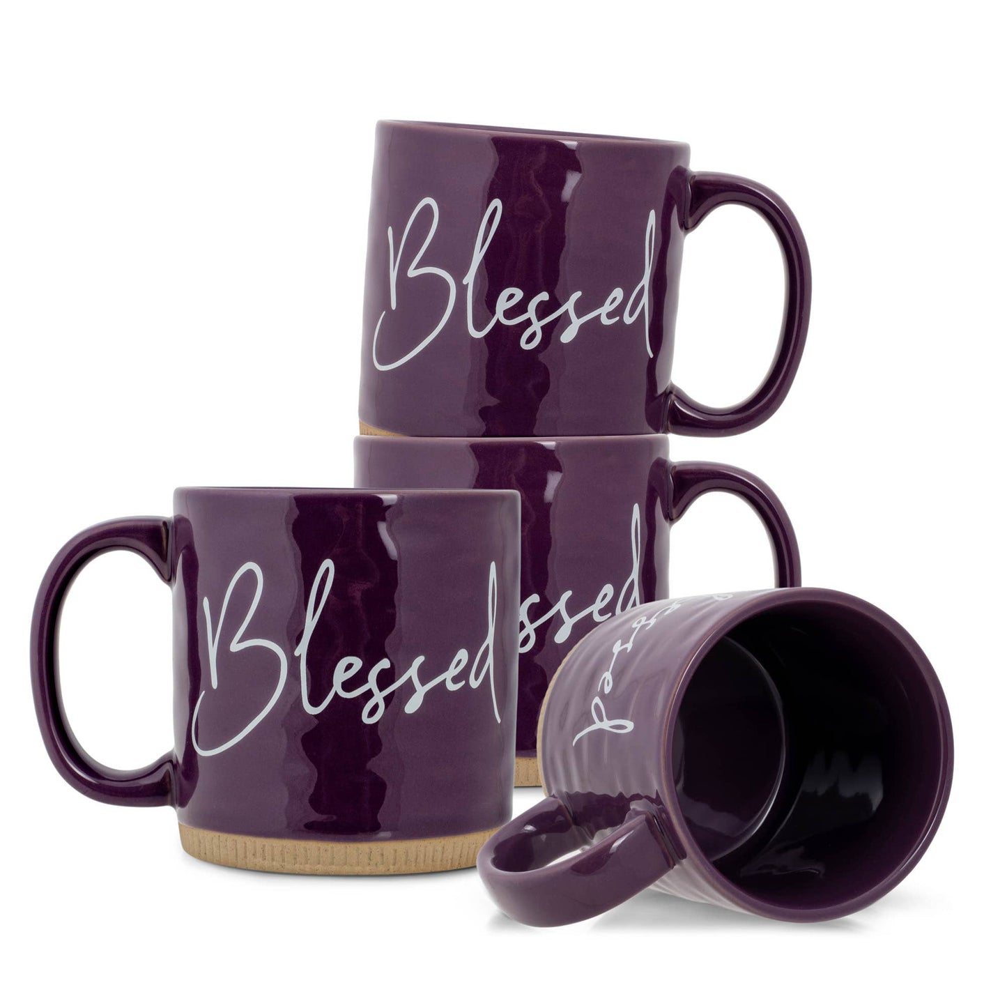Blessed Purple Ceramic Mug
