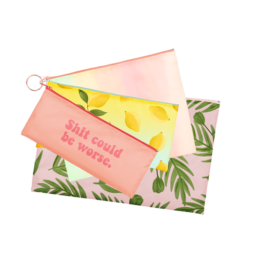 Pouch Set: Garden Party