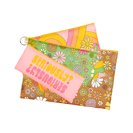 Pouch Set: Flower Power